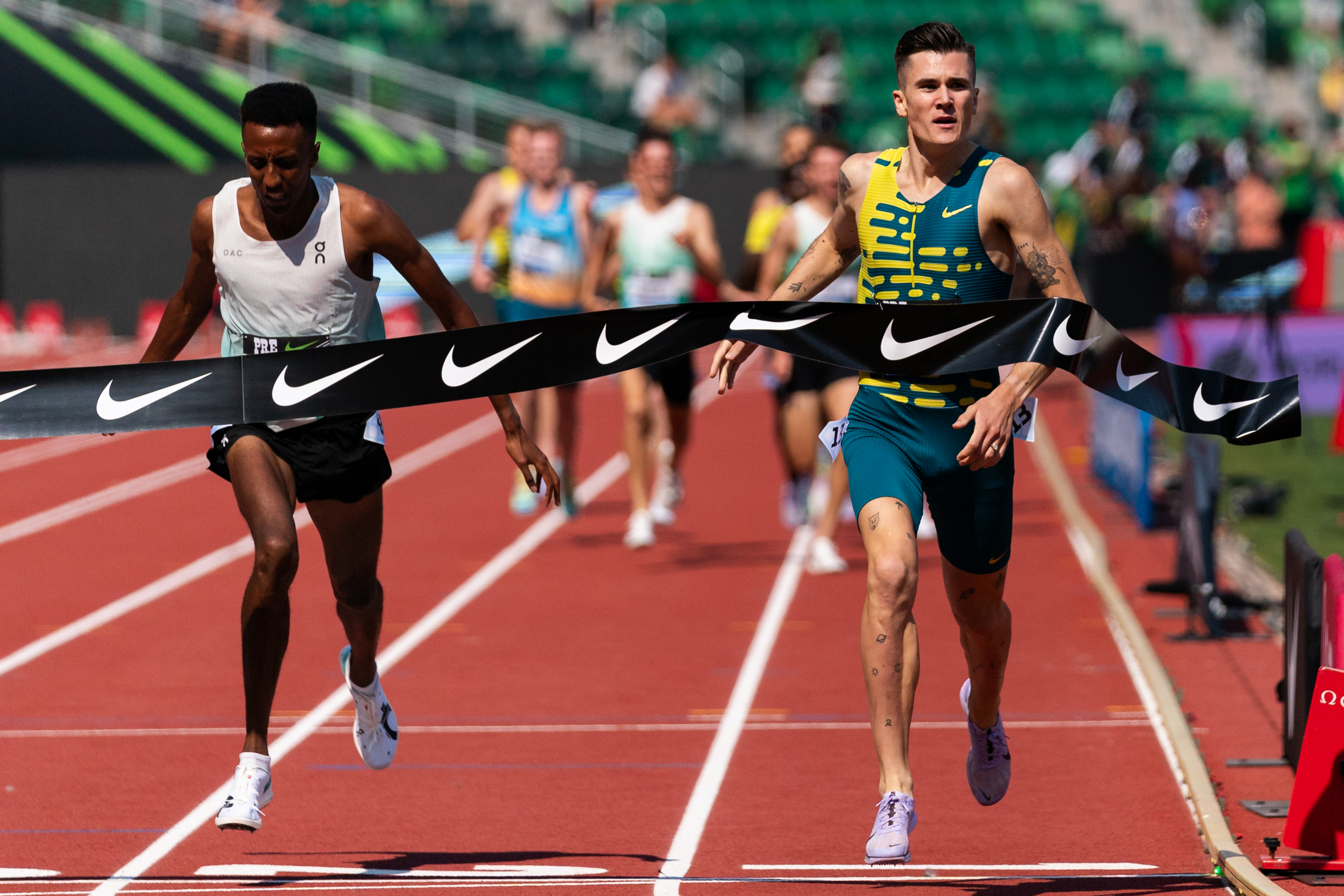 Picture of the mile at the Pre Classic